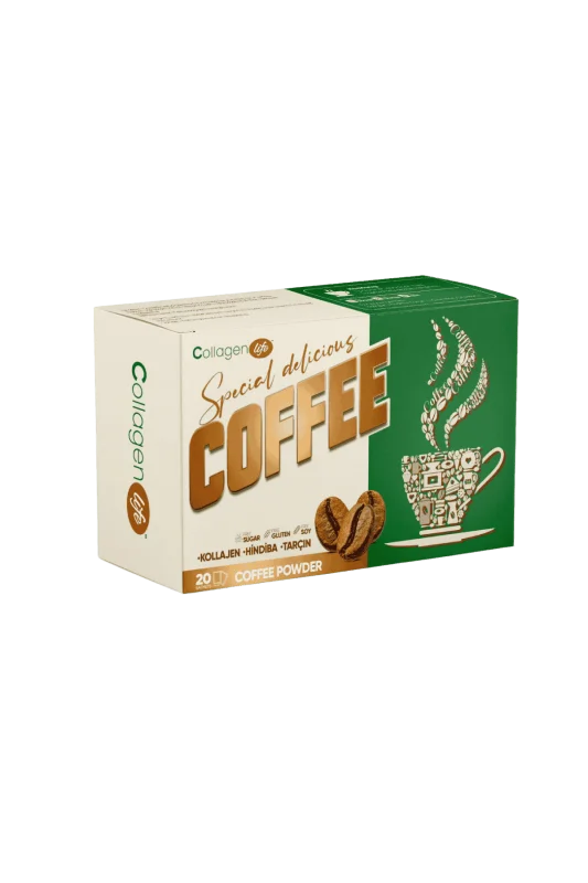 Kolajenli Kahve Karışımı Coffee Powder 20 Saşe – Hindiba, Garsinya