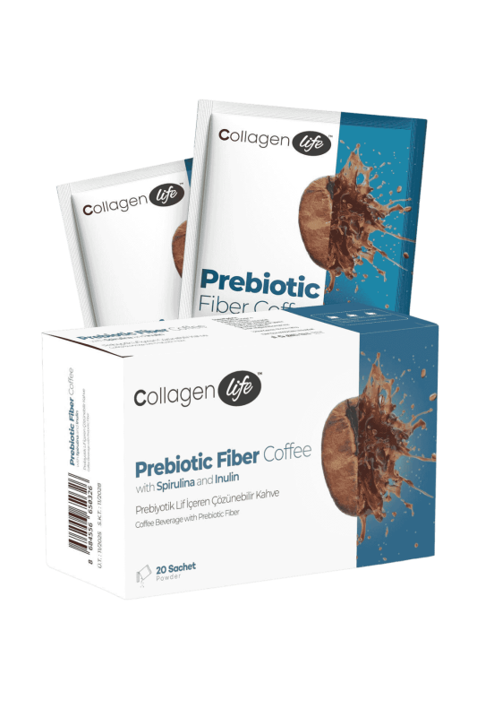 Collagen Life Prebiyotik Lifli & Spirulinalı Fonksiyonel Kahve