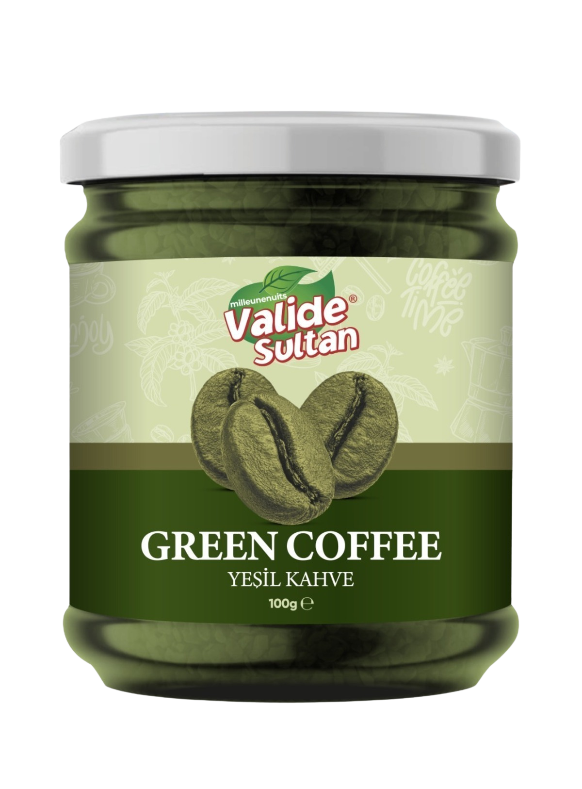 Valide Sultan Toz Yeşil Kahve - 100 Gr