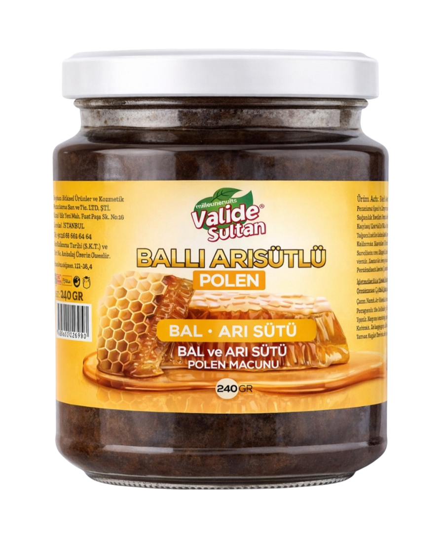 Collagen Life Ballı, Arı Sütü, Polen Macunu - 240 Gr