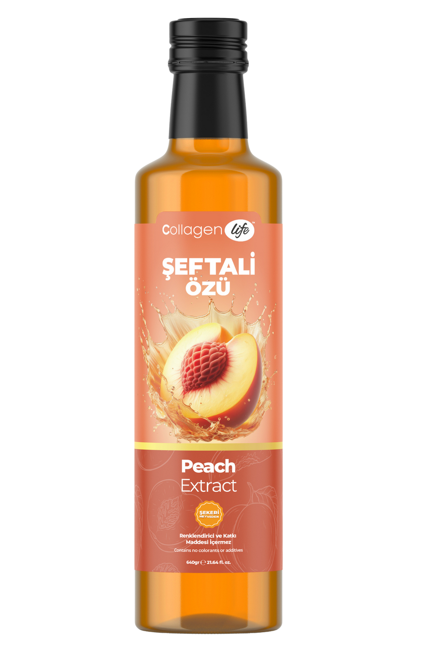 Şeftali Özü Peach Extract  640g