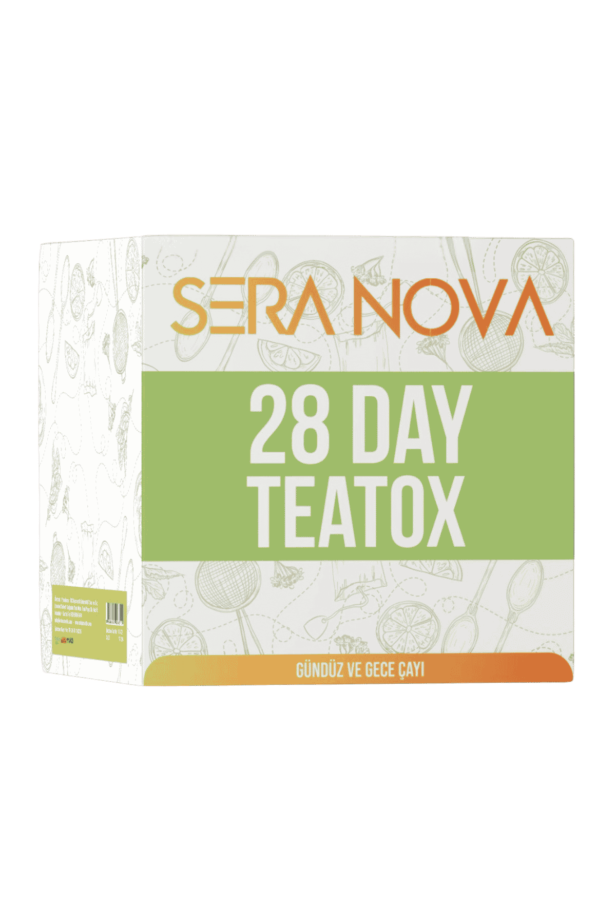 Seranova Teatox Gece ve Gündüz Karışık Bitki Çayı - 42 Süzen Poşet (28 Gündüz + 14 Gece)