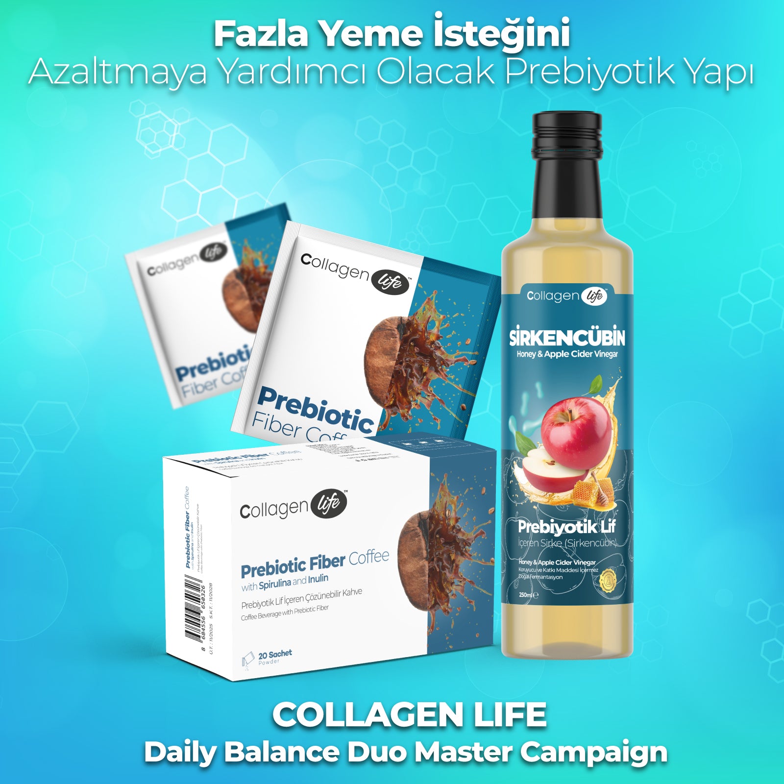 Prebiyotik Sirkencübin & Prebiotic Fiber Coffee