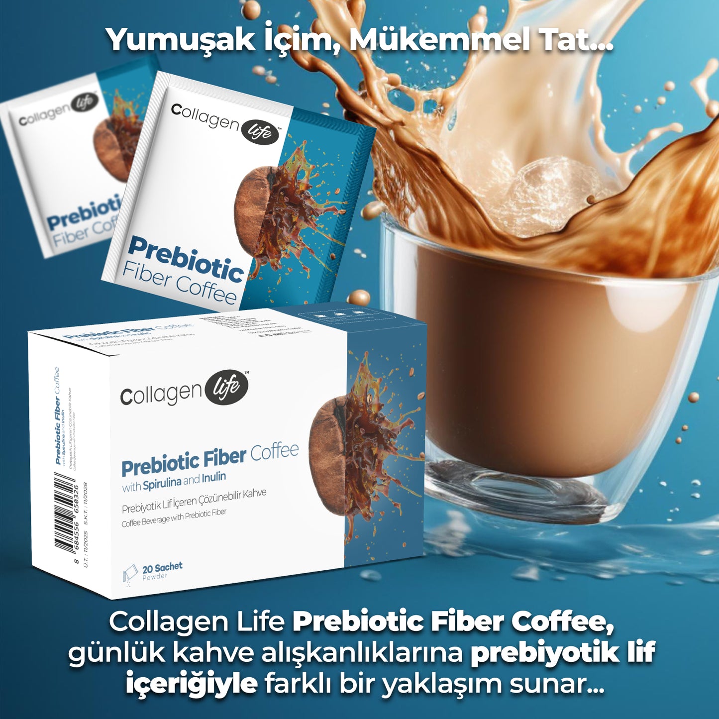 Collagen Life Prebiotic Fiber Coffee