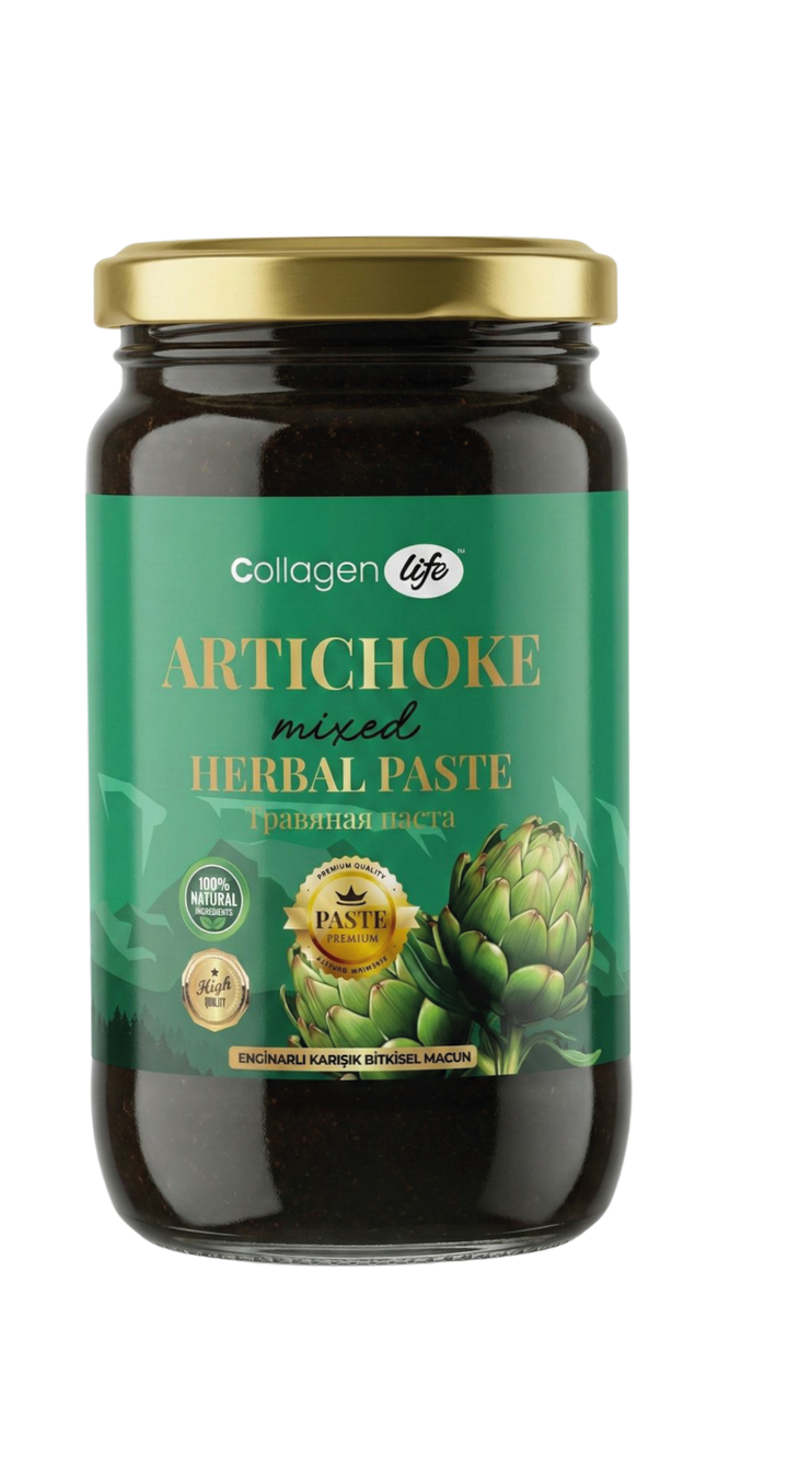 Collagen Life Enginar Yapraklı Keçiboynuzu Pekmezli Macun - 400 Gr