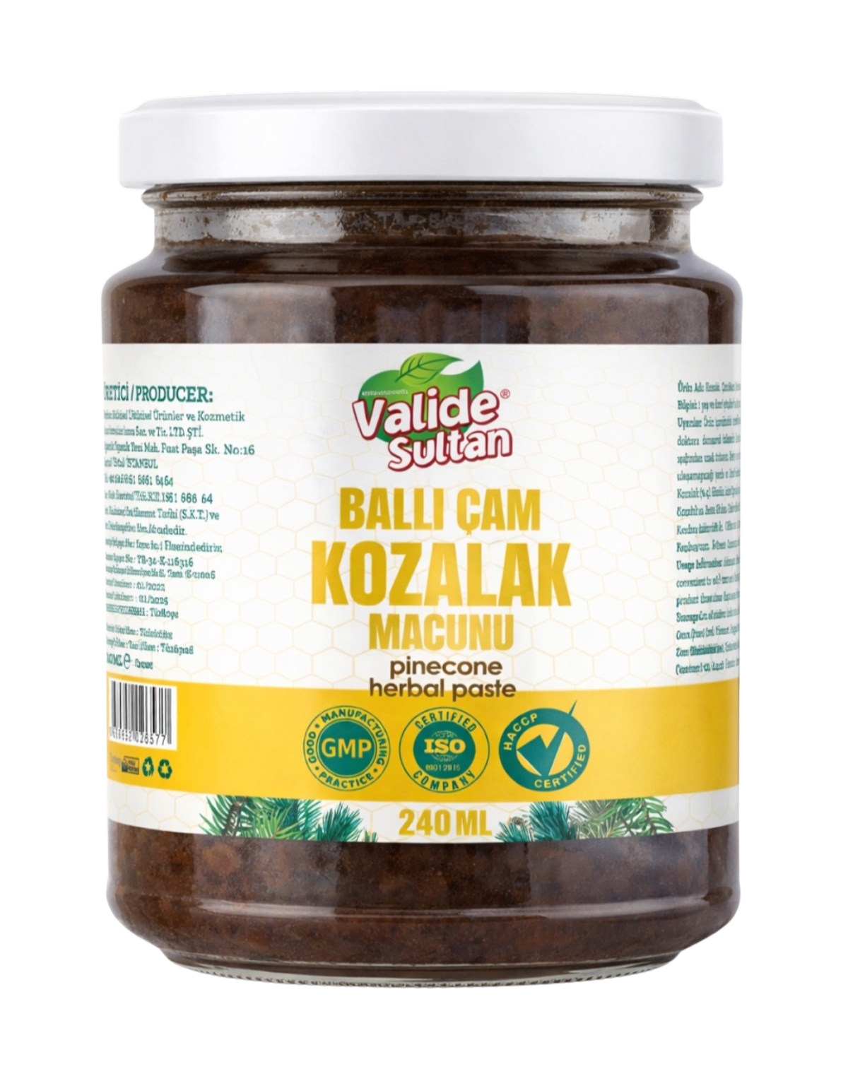 Collagen Life Ballı Kozalak Macunu - 240 Ml