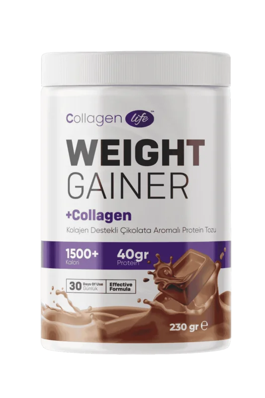 Collagen Life Gainer & Collagen Çikolatalı Hacim Destekleyici Toz - 230 Gr