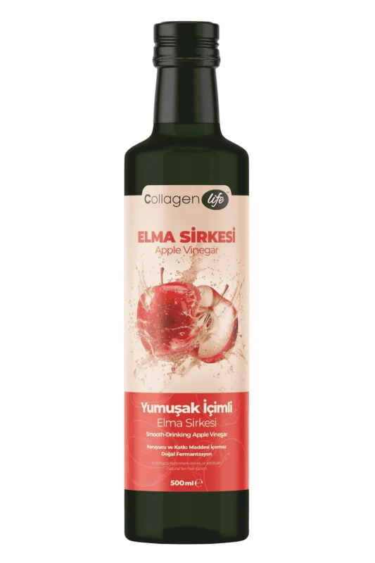 Collagen Life Doğal Fermantasyon Elma Sirkesi - 500 Ml