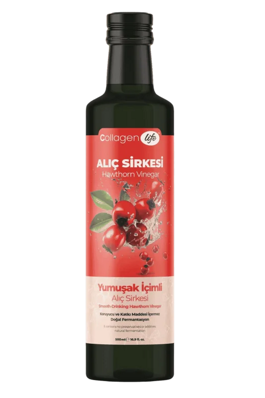 Alıç Sirkesi Hawthorn Vinegar 500 ml Doğal Fermantasyon