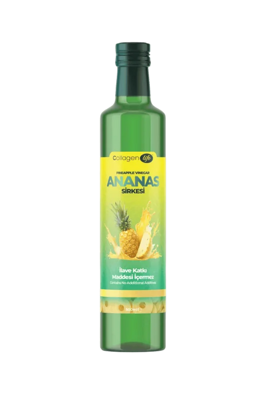 Ananas Sirkesi Doğal Fermantasyon Pineapple Vinegar 500 Ml